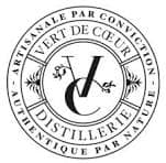 Bouteilles de gin de la distillerie Vert de Cœur